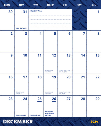 Australian Tradie Calendar 2024 - Lady Tradie Edition