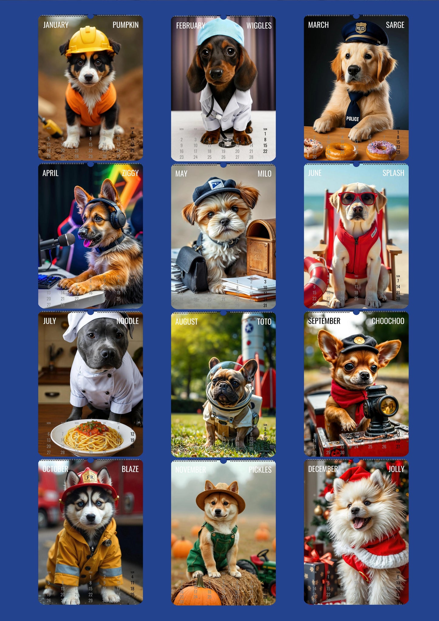 Dogs in Uniform - Ship To US & CA