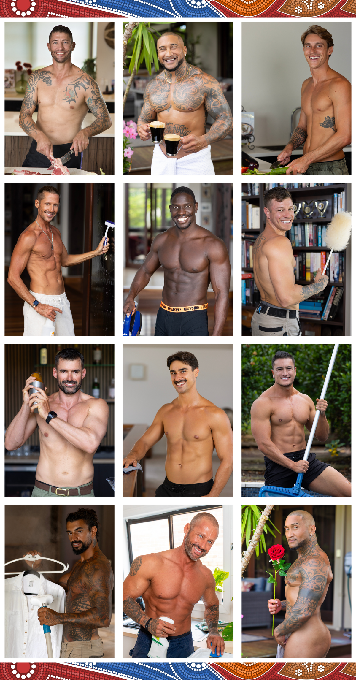 PERSONALISED Housework Hunk Calendar 2027