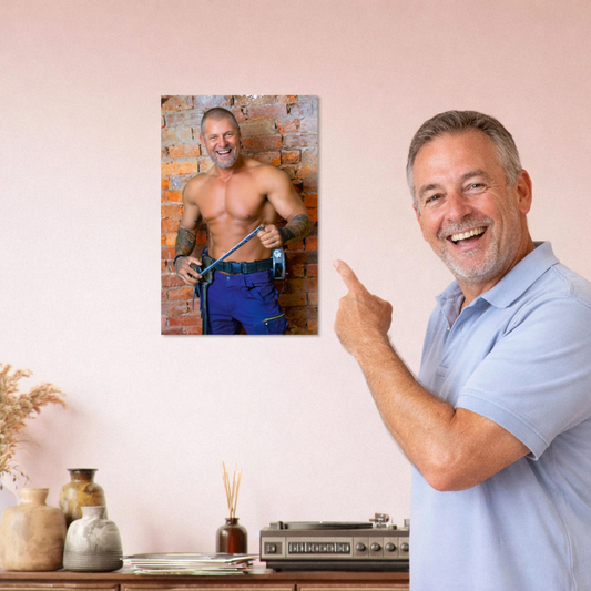 PERSONALISED Tradie Poster - Dean